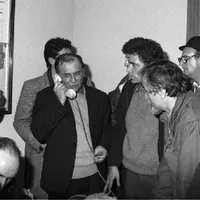 CFSN, prima ședință. În prim-plan, Ion Iliescu și Petre Roman