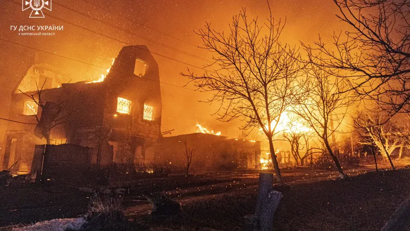 Odesa, sub asediul dronelor kamikaze rusești. Mai multe clădiri civile, lovite puternic - Foto: Facebook/Volodimir Zelenski - Caracter ilustrativ