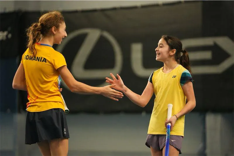 Echipa feminină U14 a Rom&acirc;niei a c&acirc;știgat Campionatul European Indoor &ndash; Winter Cup - Foto: Facebook / Federaţia Rom&acirc;nă de Tenis