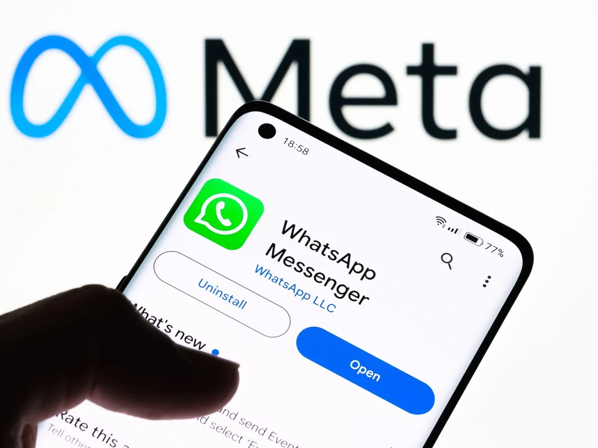 WhatsApp introduce o schimbare majoră în aplicație. Asistentul AI de la Meta își face apariția - Foto: Profimedia images