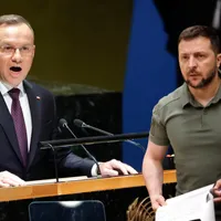Andrzej Duda și Volodimir Zelenski - Foto: Profimedia Images