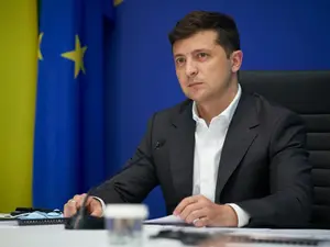 Președintele Ucrainei spune că un război total cu Rusia este o posibilitate/FOTO: Facebook/Volodymyr Zelensky