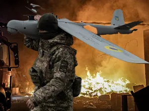 Moscova, sub asediul dronelor ucrainene. Explozii la un bloc de locuințe din capitala Rusiei - Foto: Facebook/Volodimir Zelenski - Caracter ilustrativ