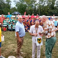 560 de copii au participat la competiția națională „Legendele Rugbyului Românesc” Foto: AIRR