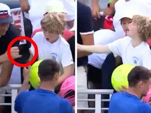 Scene greu de digerat la US Open: gest revoltător al unui adult, în fața unui copil. Bouchard: 