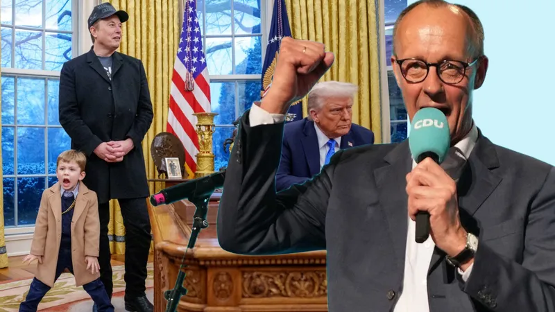 Trump și Elon Musk, luați la țintă de posibil viitorul cancelar al Germaniei - Foto: Profimedia images