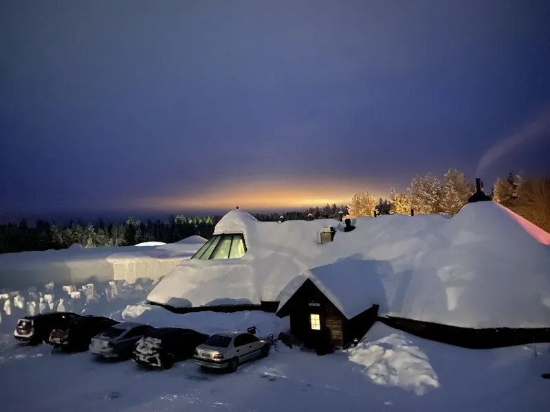 Auroră Boreală, surprinsă la Arctic SnowHotel. /  Foto: Newsweek România