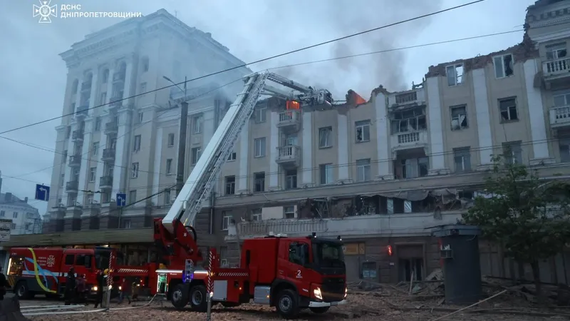 Atac masiv cu rachete și drone în centrul Ucrainei. Sunt cel puțin 8 morți și 25 de răniți - Foto: X/Volodimir Zelenski