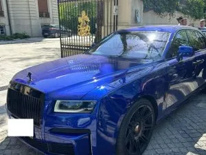 Gigi Becali, accident cu Rolls Royce-ul de 500.000 de euro. A ricoșat în mașina unei persoane cu dizabilități