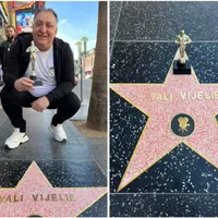 Cum a ajuns Vali Vijelie pe celebrul Walk of Fame de la Hollywood Foto: Facebook