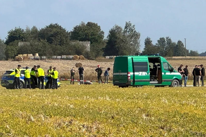 Dronă a Rusiei căzută pe teritoriul Poloniei - Foto: Profimedia Images