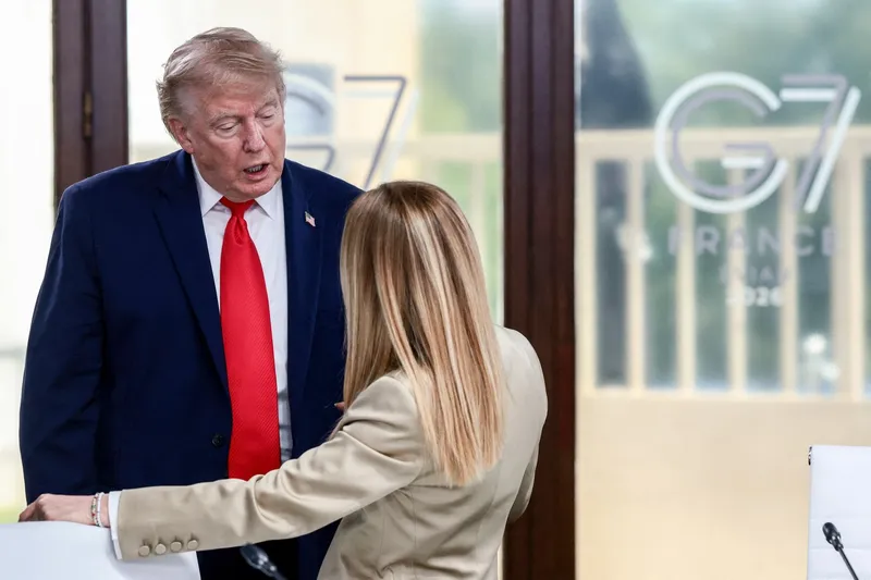 trump meloni