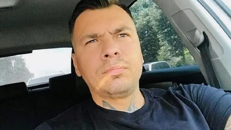 Bogdan Pruia își face imagine de interlop sângeros Foto: Facebook/Bogdan Pruia