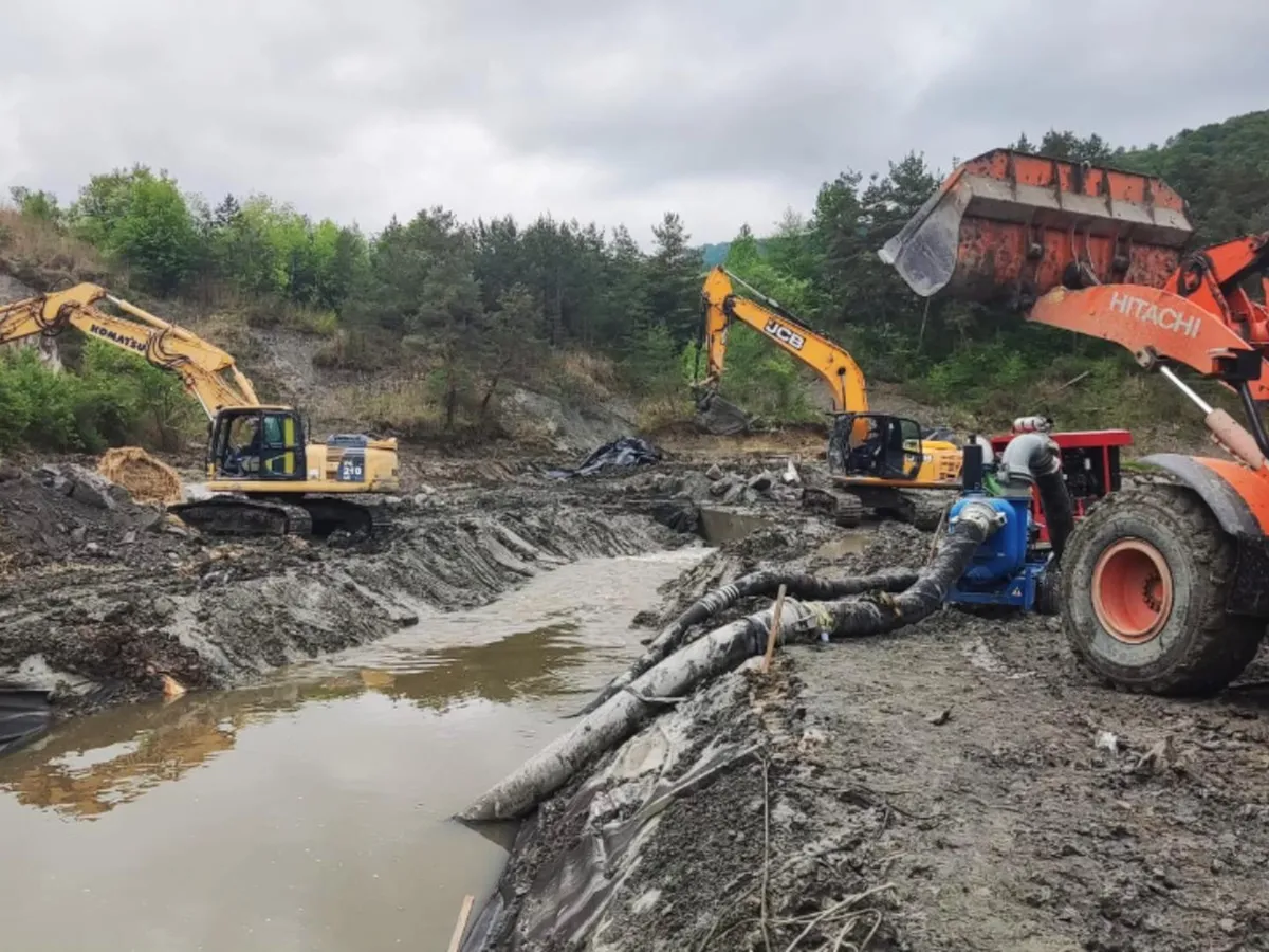 Inundații lângă Salina Praid. Pompierii au intervenit de urgență pentru a evacua apa - Foto: Arhiva (imagine cu rol ilustrativ)