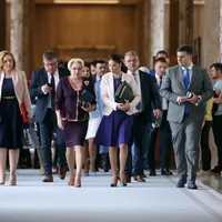 Miniștrii din Guvernul Dăncilă/Foto: Hotnews.