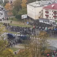 Lupte de stradă la Minsk/FOTO: youtube.com