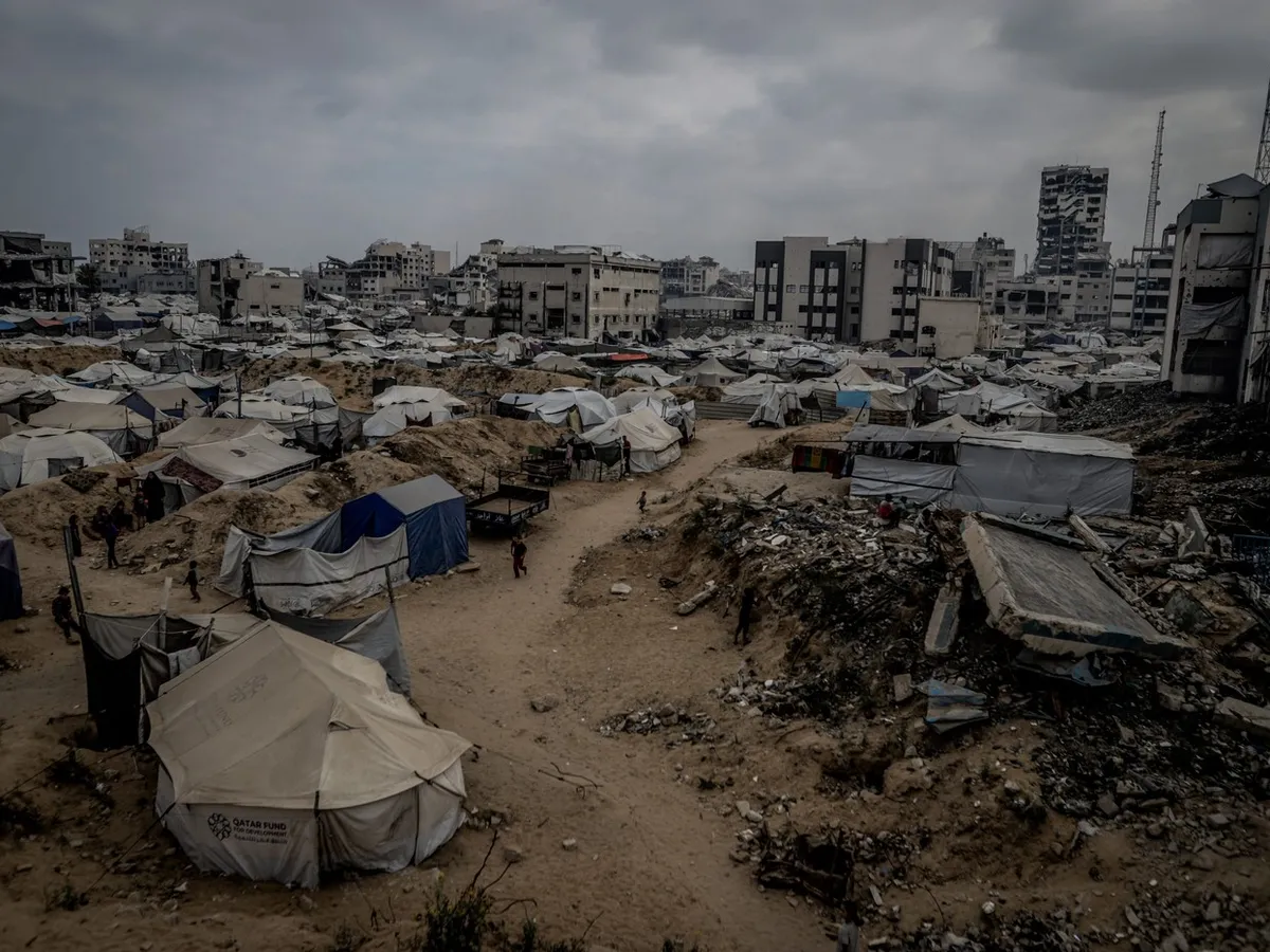 Gaza, o ruină în urma războiului - Foto: Profiimedia Images