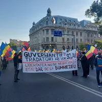 Protest Piața Universității/ foto: hotnews