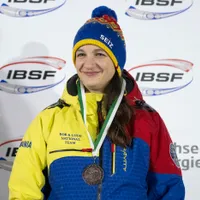 Andreea Grecu a obținut medalia de bronz la monobob, la Cupa Mondială - Foto: Profimedia Images