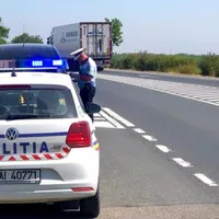 Poliția Română despre mașinile de pe contrasens pe A2: „Șoferii au fost identificați/FOTO: Facebook/Politiaromana