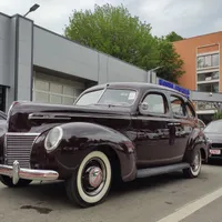 Un român a făcut senzație la RAR cu o mașină de 85 de ani. Mercury Eight, e unic în țară - Foto: Facebook/RAR