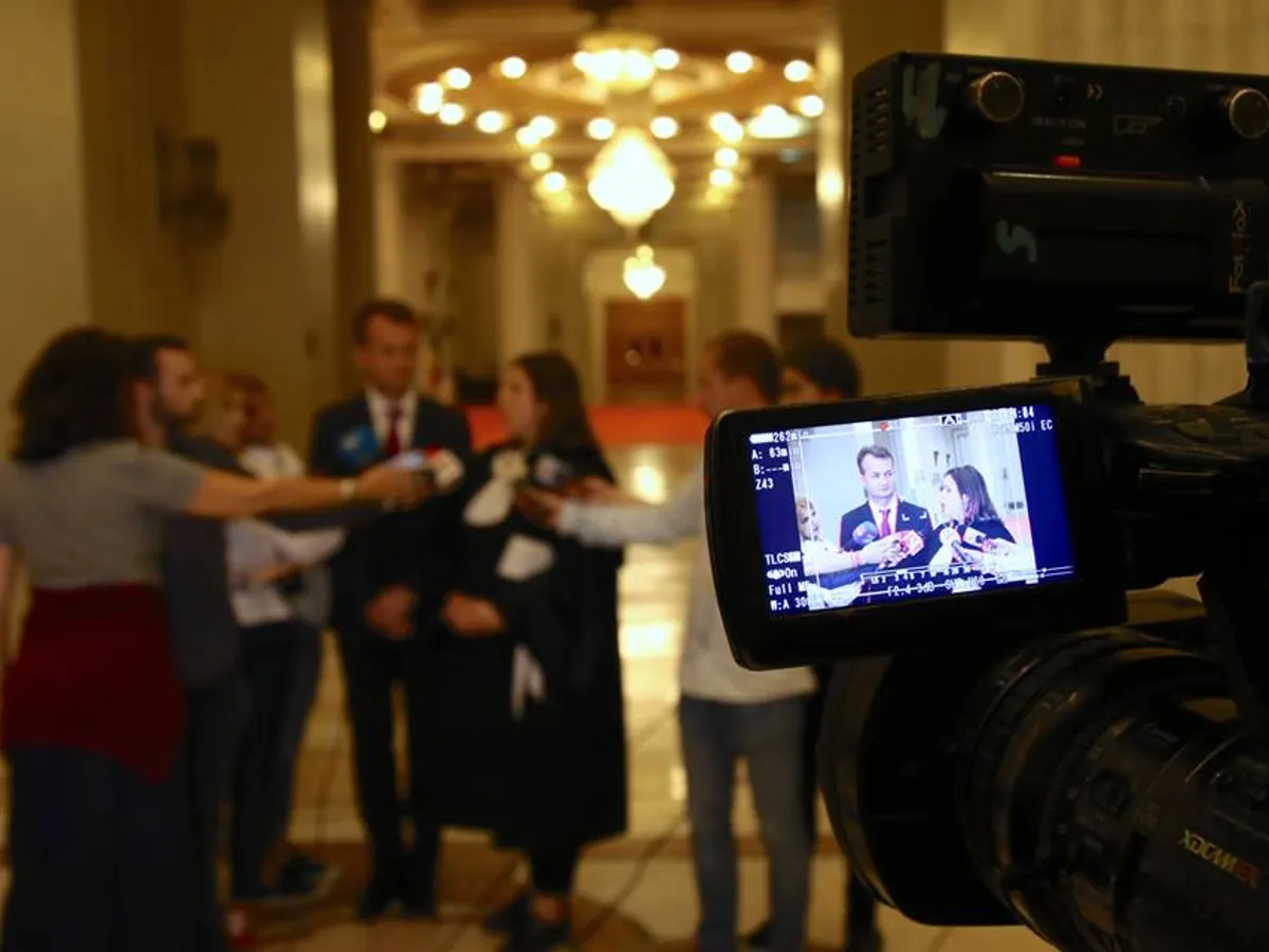 Adrian Coman, declarații la CCR. FOTO: Asociația Accept România