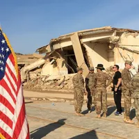 Atac cu rachete la o bază aeriană din Irak, cu două zile înainte de vizita oficială a Papei/FOTO: BBC