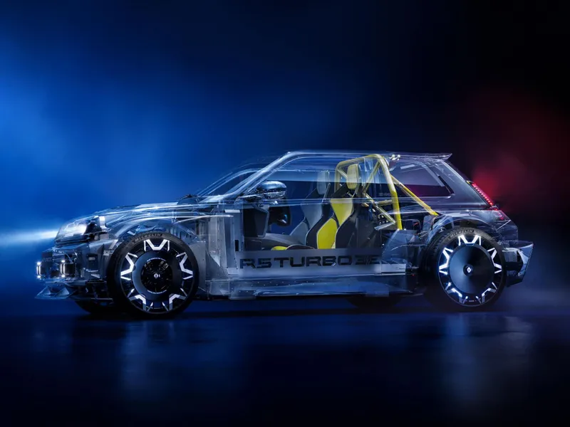 Renault resuscitează electric legenda R5 Turbo cu 2 motoare și 540 cai putere. Preț? Peste 100.000 € - Foto: Renault