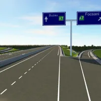 Primul accident pe Autostrada A7 Buzău-Focșani, deși nu este deschisă traficului. Cum s-a întâmplat - Foto: Facebook/Sorin Grindeanu - Caracter ilustrativ