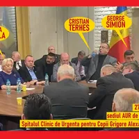 Viorica Dăncilă, surprinsă la sediul AUR. Era la masă cu George Simion și Cristian Terheș Foto: Facebook