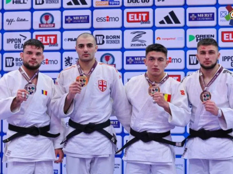 Echipa României de Judo la Sofia - Foto: Frjudo.ro