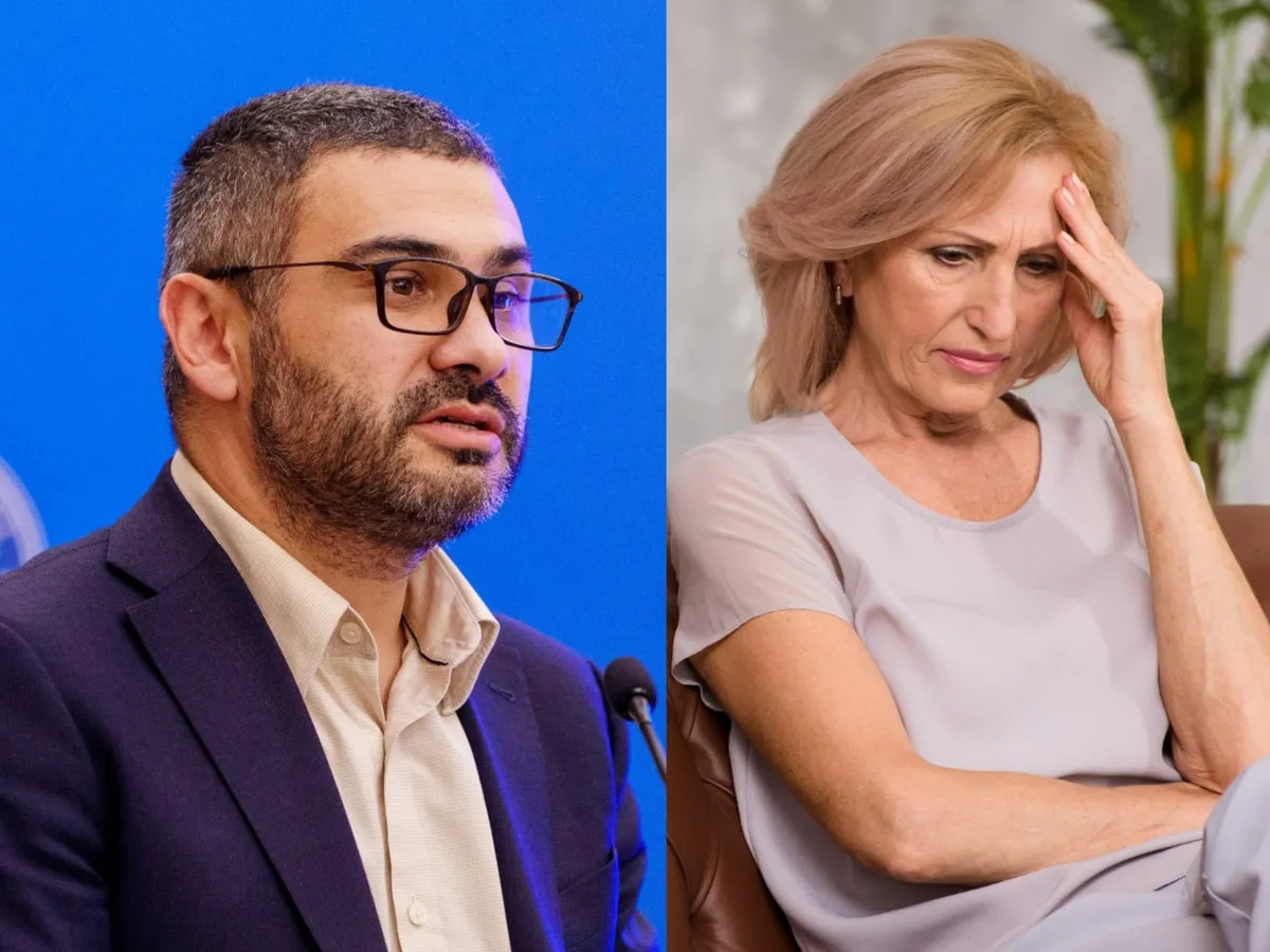 Florin Manole și un pensionar - Foto: INQUAM PHOTOS / Freepik