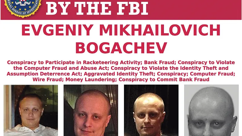 Evgheni Bogacev era, în 2015, cel mai căutat ciber-criminal din lume