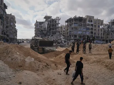 Oameni în Fâșia Gaza - Foto: Profimedia