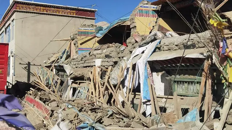 Cutremurul din Tibet. Crește numărul victimelor seismului: 95 de morți și 130 răniți - Foto: Profimedia Images