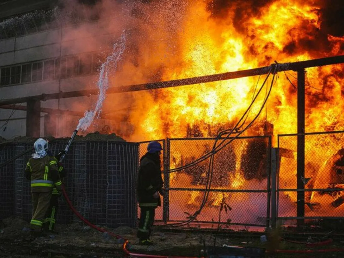 Centrala electrică din Crimeea a fost ținta unui atac cu drone, afirmă un oficial rus - FOTO: Twitter/