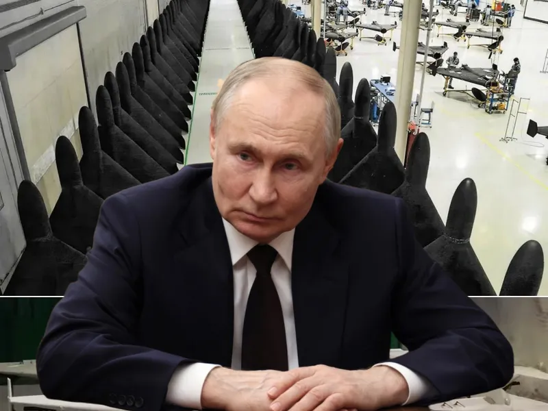 Putin și-a triplat producția de drone cu ajutorul Chinei: „Know-how-ul chinezesc a fost esențial” - Foto: Profimedia images
