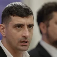 George Simion și Claudiu Târziu sunt în pragul unei despărțiri: Nu mă dă nimeni afară, poate îi dau eu pe ei Foto: INQUAM Photos/George Călin