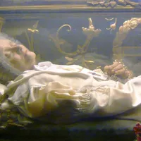 Anna Maria Taigi în sicriul din San Crisogono - Foto: National Catholic Register
