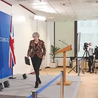 Theresa May a plecat de la Bruxelles fără garanții liniștitoare pentru parlamentarii britanici și opinia publică din țara sa. Foto Getty Images