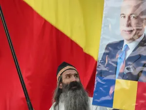 Stegarul Dac, reținut pentru 30 de zile. A evadat, a protestat, a tăiat brățara, iar acum e arestat- Foto: Inquam Photos / George Călin