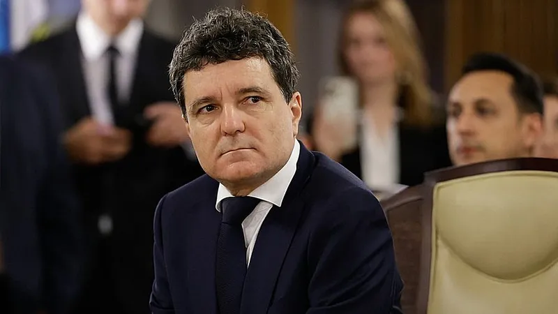 Nicuşor Dan, la ceremonia de validare a mandatului său, de la Curtea Constituţională - Foto: Profimedia Images