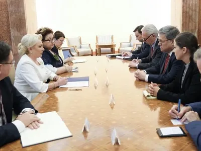 Premierul Viorica Dăncilă în discuții cu procurorul general al SUA, William Barr