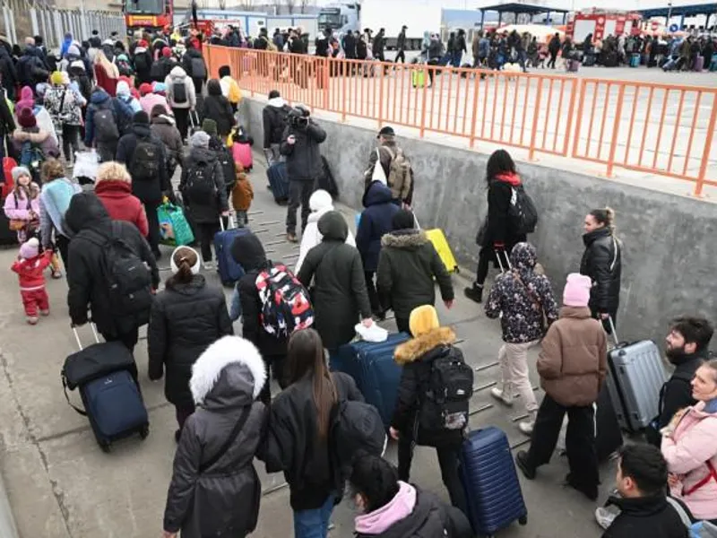 Mii de ucrainieni au cerut azil în România / Foto: digi24.ro