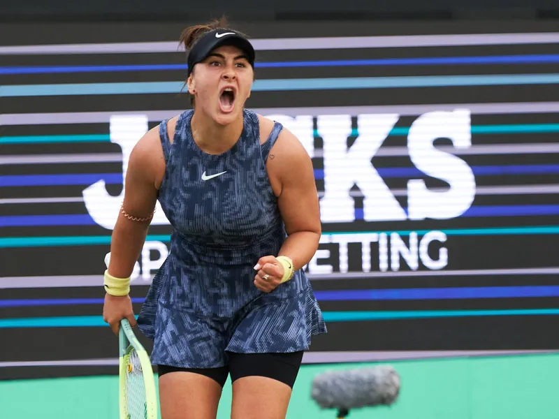 Bianca Andreescu s-a calificat în semifinale la 's-Hertogenbosch - Foto: Profimedia