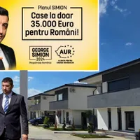 Simion promite case ieftine, Lulea, partenerul și finanțatorul său, le vinde la prețturi de 5-6 ori mai mari. Sursă foto: Newsweek România