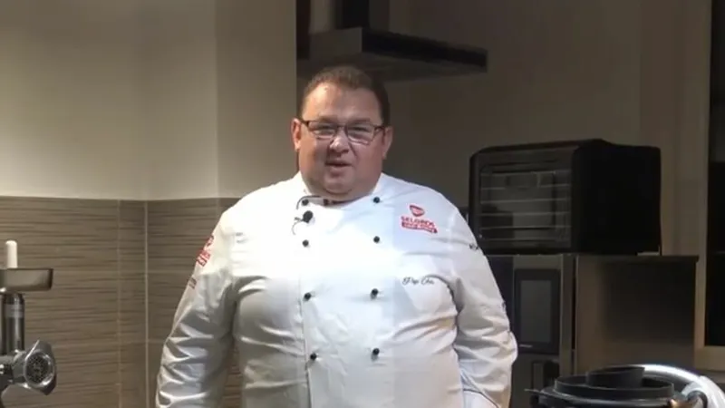 Chef-ul Selgros, Adrian Pop, băgat în comă de un interlop, la un chef cu poilițiști Foto: captură video