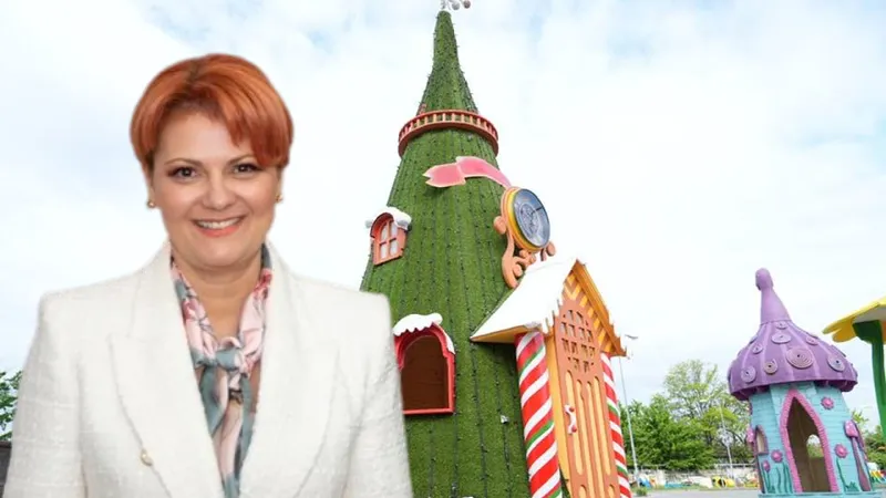 Casa lui Moș Crăciun e gata - Foto: Olguța Vasilescu (Imagine cu rol ilustrativ)