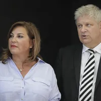 Șefa CNI, Manuela Irina Pătrășcoiu, împreună cu primarul PSD Dan Tudorache Foto: Inquam/ Octav Ganea