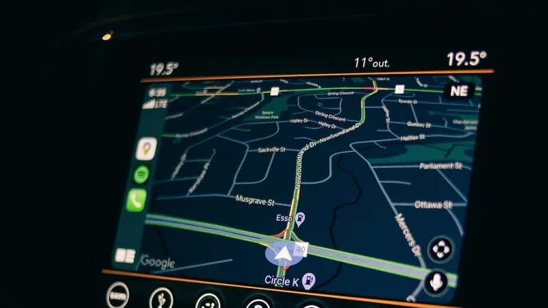 Sistem GPS auto (imagine cu caracter ilustrativ) - Foto: pexels.com/Erik Mclean